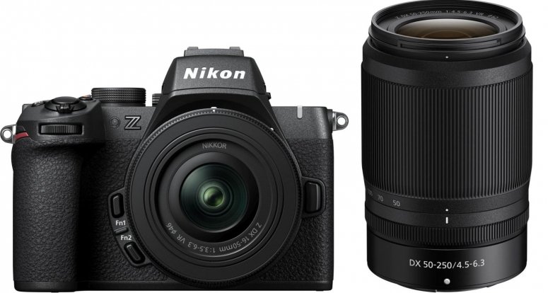 Nikon Z50II + 16-50mm f3,5-6,3 + 50-250mm f4,5-6,3