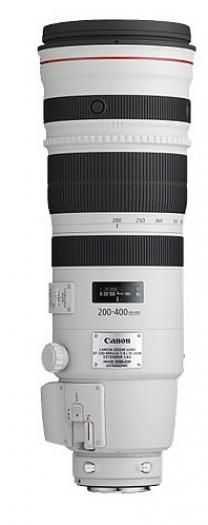 Caractéristiques techniques  Canon EF 200-400mm f/4 L IS USM + Extender 1,4 X