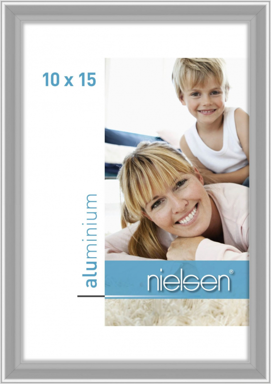 Nielsen 31103 Alurahmen Classic Silber 10x15cm