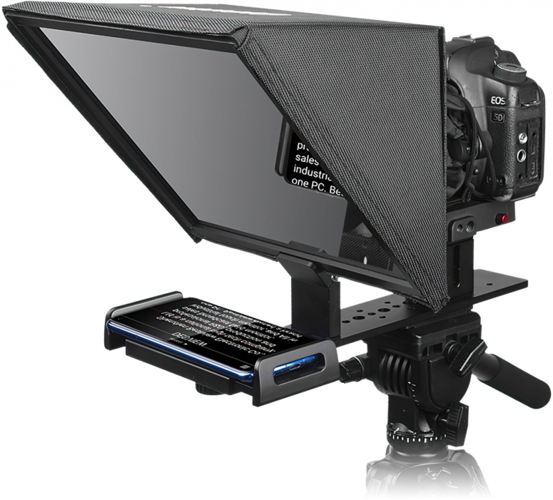 Desview T12 teleprompter for smartphone and tablet
