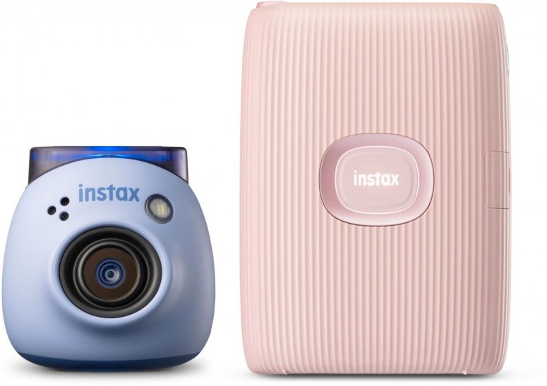 Fujifilm Instax Pal blue + Mini Link2 soft pink