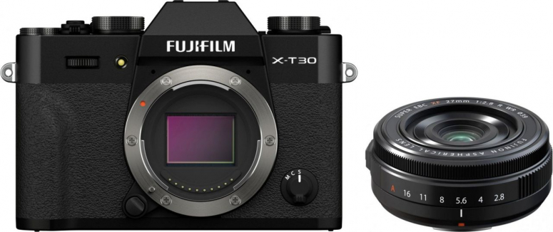 Zubehör  Fujifilm X-T30 II + Fujifilm XF27mm f2,8 R WR
