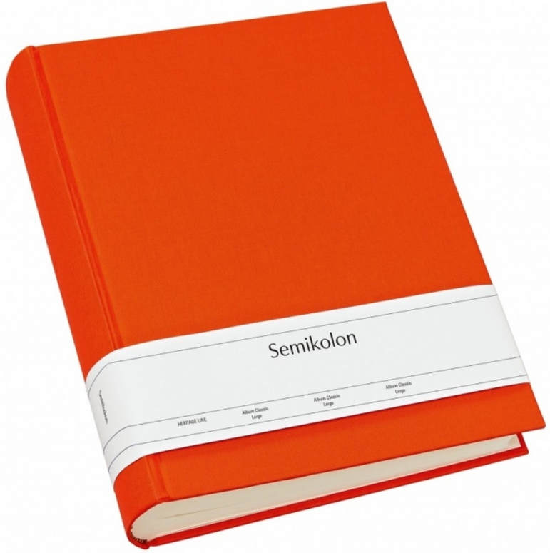 Semikolon Album 351033 Classic Large orange