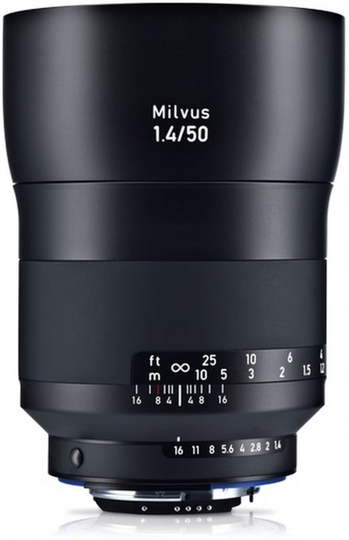 Caractéristiques techniques  ZEISS Milvus 50mm f1,4 Nikon