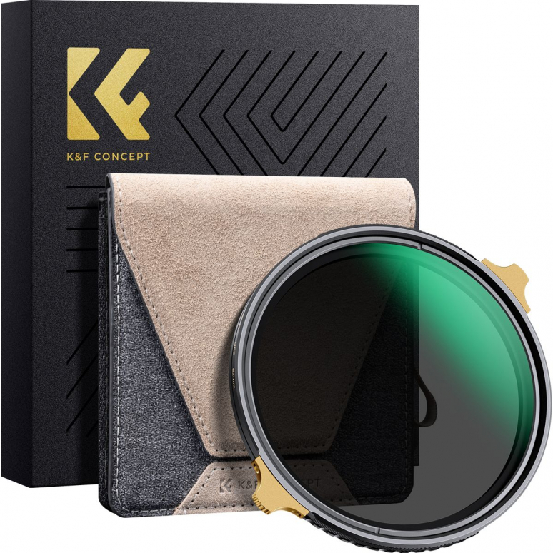 K&F Concept ND2-ND32 Filtre Nano X Pro Copper Frame 67mm