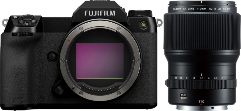 Caractéristiques techniques  Fujifilm GFX 50S II + Fujinon GF110mmF2 R LM WR
