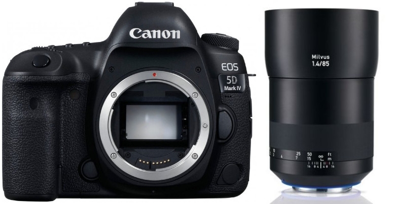 Zubehör  Canon EOS 5D Mark IV + ZEISS Milvus 85mm f1,4