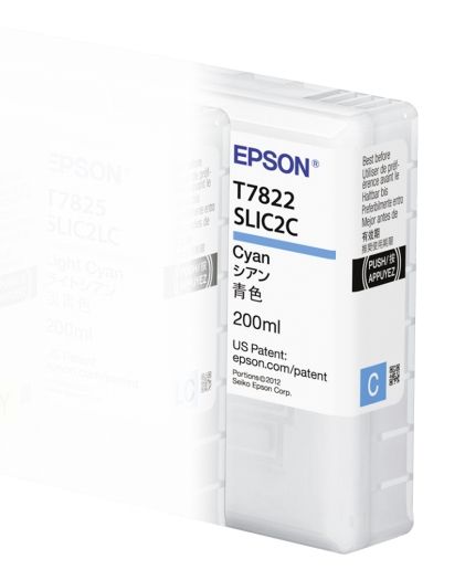 Technische Daten  Epson Tinte T7822 blau SureLab D700