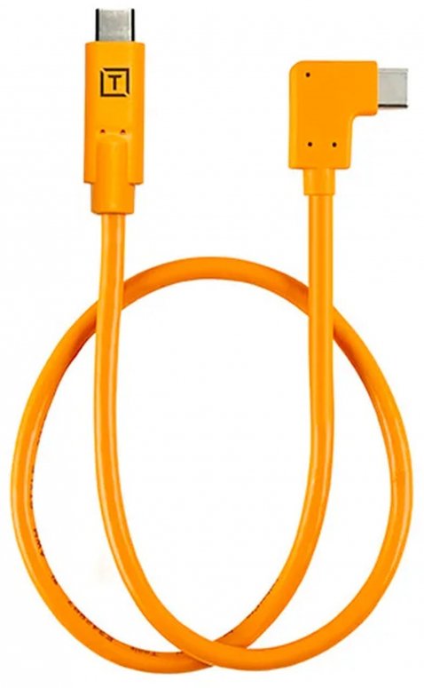 Tether Tools TetherPro Right Angle USB-C Pigtail 0,5m orange