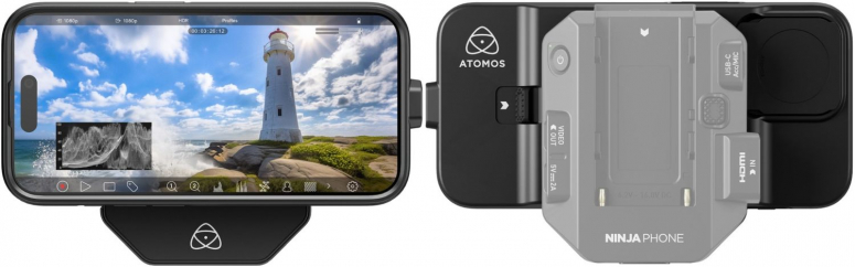 Atomos Ninja Phone Base Model + 15 Pro Max Case