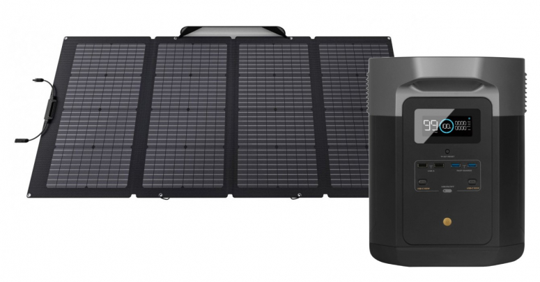 EcoFlow DELTA Max 1600 + 220W Solarpanel