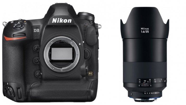 Zubehör  Nikon D6 + ZEISS Milvus 35mm f1,4