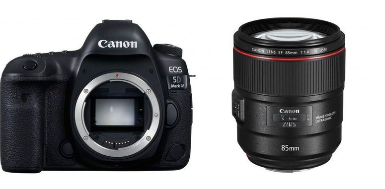 Zubehör  Canon EOS 5D Mark IV + 85mm f1,4 L IS USM