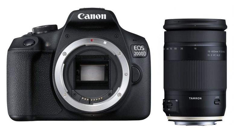 Canon EOS 2000D + Tamron 18-400mm f3,5-6,3 Di II VC HLD