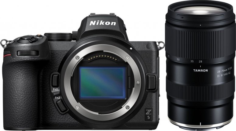 Caractéristiques techniques  Nikon Z5 + Tamron 28-75mm f2,8 Di III VXD G2