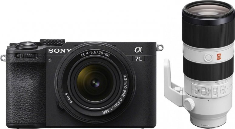 Sony Alpha ILCE-7C II schwarz + 28-60mm + SEL 70-200mm f2,8