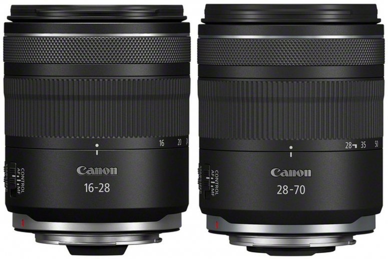 Canon RF 16-28mm f2,8 IS STM + RF 28-70mm f2,8