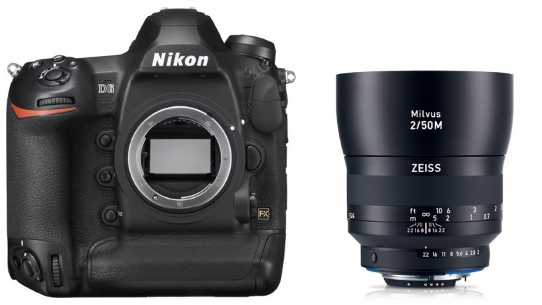 Technische Daten  Nikon D6 + ZEISS Milvus 50mm f2