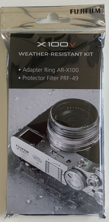 Fujifilm Kit résistant aux intempéries X100V Noir