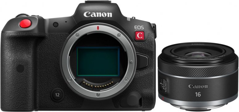 Caractéristiques techniques  Canon EOS R5 C + RF 16mm f2,8 STM