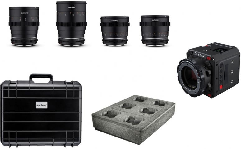 Zubehör  Z-Cam E2-S6 + Samyang MF 24/35/50/85 MK2 VDSLR Kofferset Canon EF