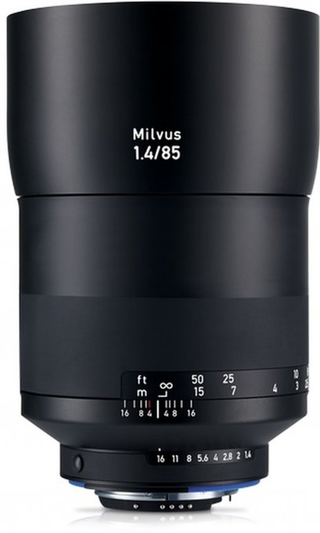 Technische Daten  ZEISS Milvus 85mm f1,4 Nikon