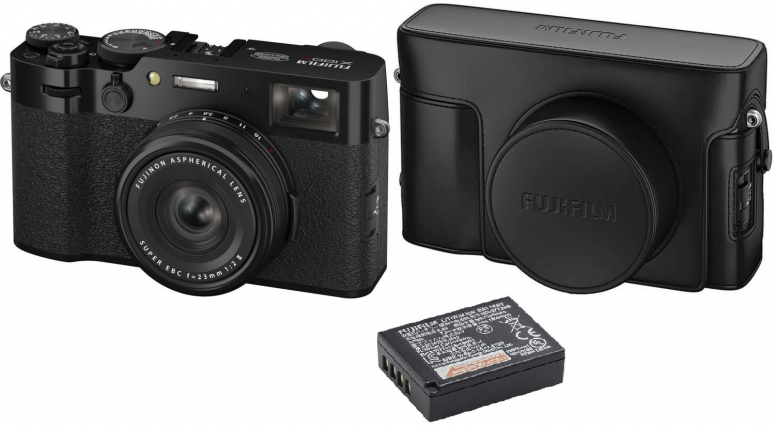 Fujifilm X100VI schwarz + NP-126 + LC-X100V