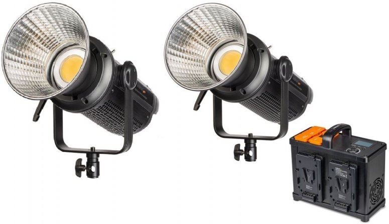 Walimex pro LED Niova 500 Plus Daylight 500W 2er Set