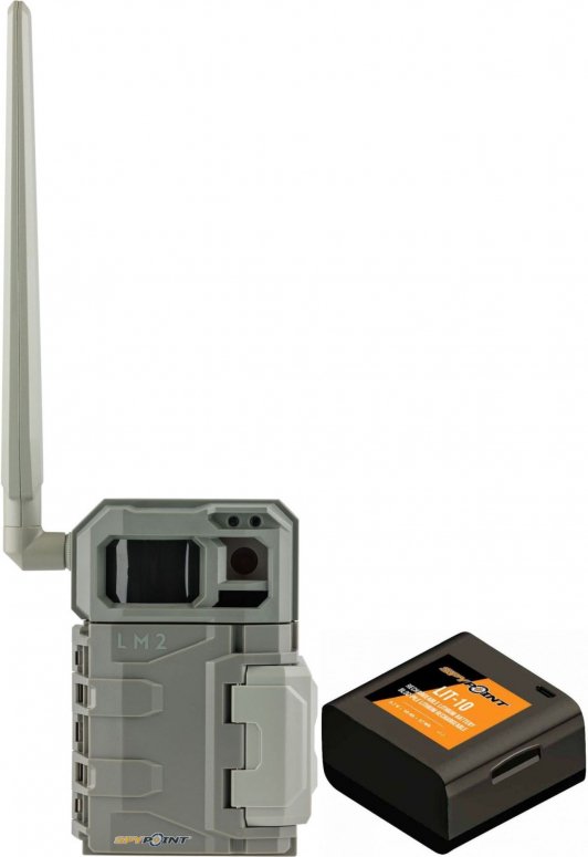 SPYPOINT LM2 game camera + LIT-10 battery