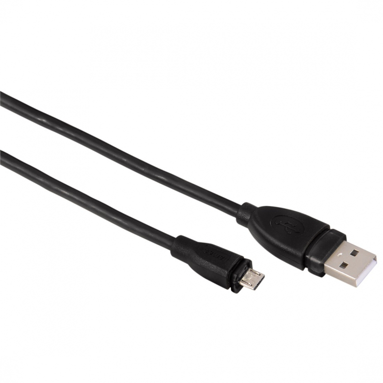 Hama 74245 Micro-USB-2.0-Kabel 1,80 m
