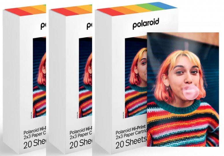 Technische Daten  Polaroid Hi Print 2x3 Paper Cartridge 60 Ausdrucke