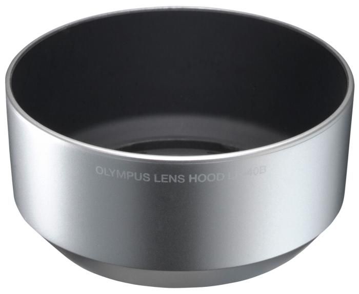 Olympus lens hood LH-40B silver