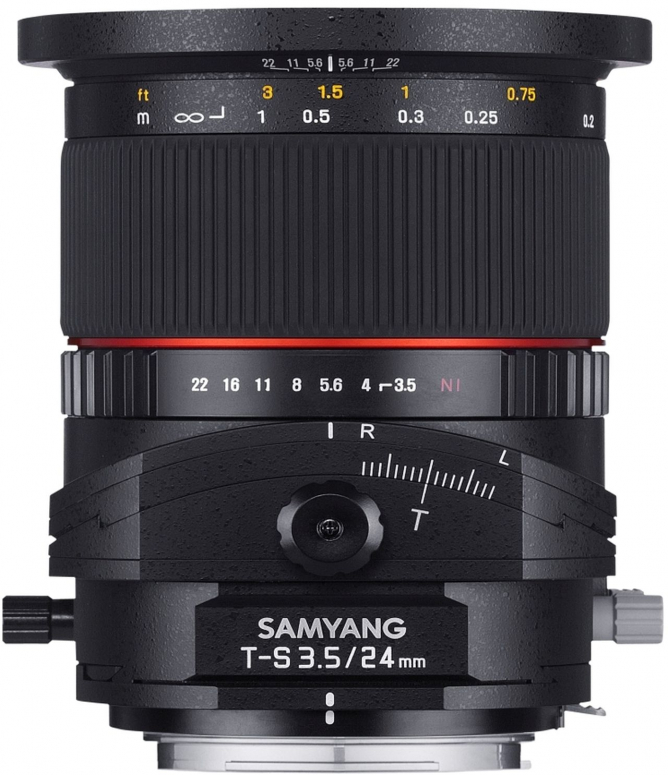 Samyang MF 24mm f3,5 T/S Fuji X 