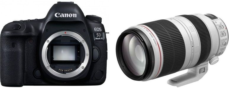 Zubehör  Canon EOS 5D Mark IV + 100-400mm f4,5-5,6 L IS II USM 