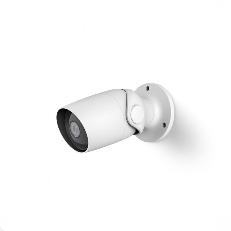 Hama Caméra de surveillance WLAN 1080p avec vision nocturne blanche