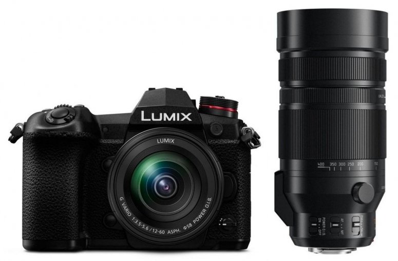 Zubehör  Panasonic Lumix DC-G9 + 12-60mm + Leica 100-400mm f4-6,3 Asph.