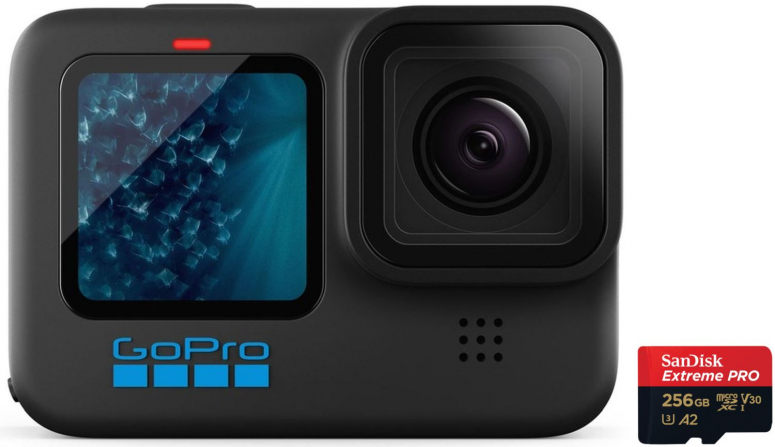 Caractéristiques techniques  GoPro HERO11 Black + SanDisk microSDXC 256GB V30