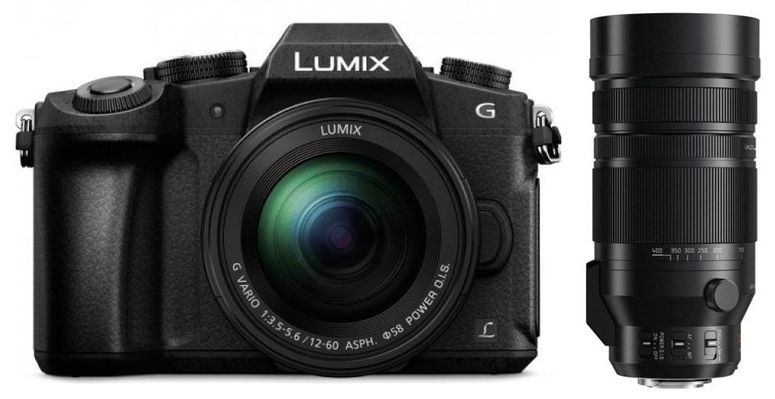 Technische Daten  Panasonic Lumix DMC-G81 + 12-60mm + Leica DG 100-400mm f4-6,3 ASPH