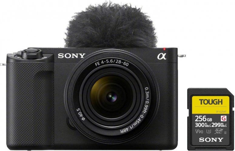 Sony Alpha ZV-E1 + 28-60mm + carte SDXC 256GB Tough