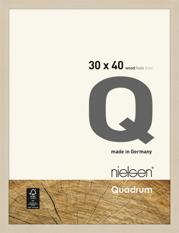 Nielsen Wooden frame 6530004 Quadrum 30x40cm maple
