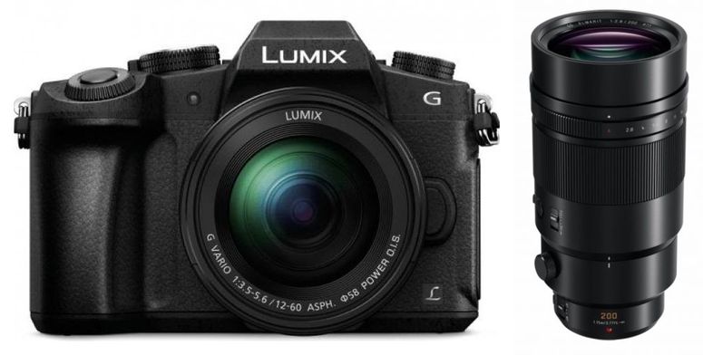 Panasonic Lumix DMC-G81 + 12-60mm + Leica DG Elmarit 200mm f2,8 OIS