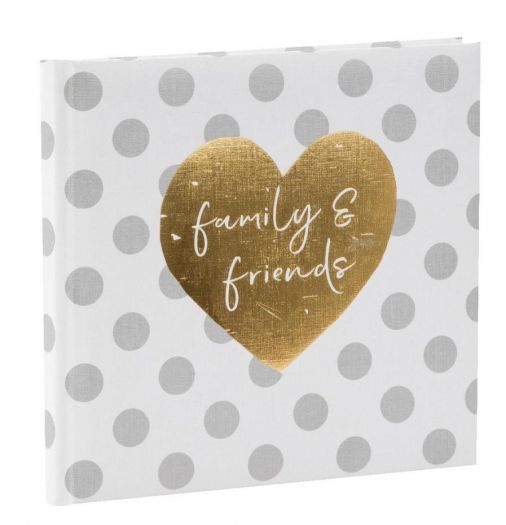 Goldbuch Guestbook you & me forever