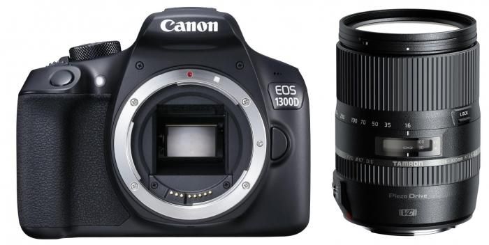 Accessories  Canon EOS 1300D + Tamron 16-300mm f3.5-6.3 DI II VC PZD