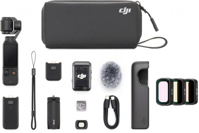 DJI Osmo Pocket 3 Creator Combo + Kit de filtres ND magnétiques