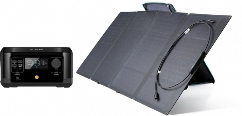 Technische Daten  EcoFlow River Mini wireless EU + 160W Solarpanel