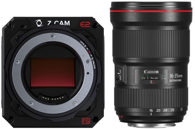 Z-Cam E2-F6 + Canon EF 16-35mm f2,8 L III USM
