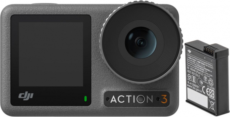 Accessoires  DJI Osmo Action 3 Standard Combo + batterie Extreme