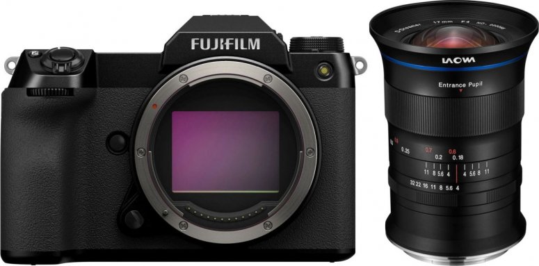 Zubehör  Fujifilm GFX 100S + LAOWA 17mm f4 Zero-D