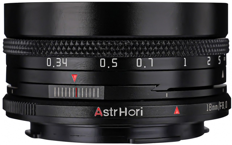 AstrHori 18mm f8 Shift pour Canon RF plein format