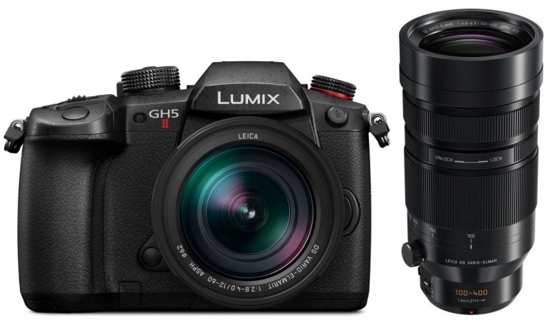 Panasonic Lumix GH5 II + Leica 12-60mm f2,8-4,0 + LUMIX 100-400mm